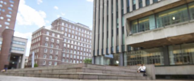 Jerome Greene Hall as seen from SIPA.